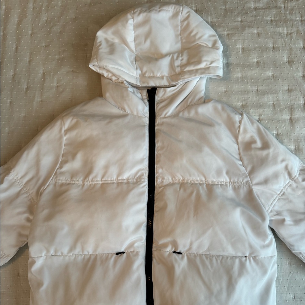 White Puffer Jacket
